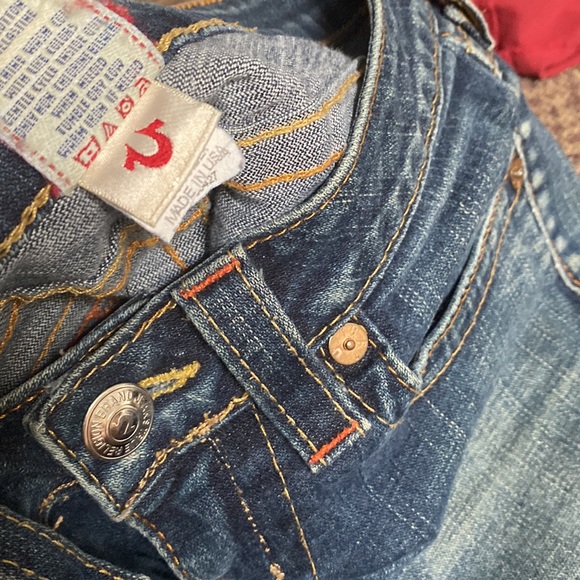 true religion brand jeans | skinny jeans size 30| section julie color blue - Picture 6 of 6